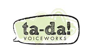 Sharon Alexander Voice Over Talent Ta Da logo